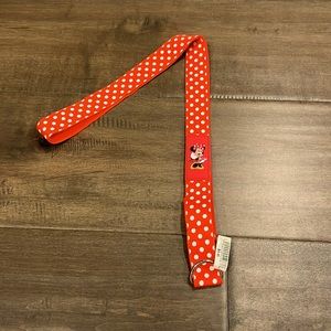 NWT Minnie pin lanyard